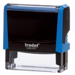 Trodat printy σφραγίδα μπλε 4915 με μαύρο μελάνι